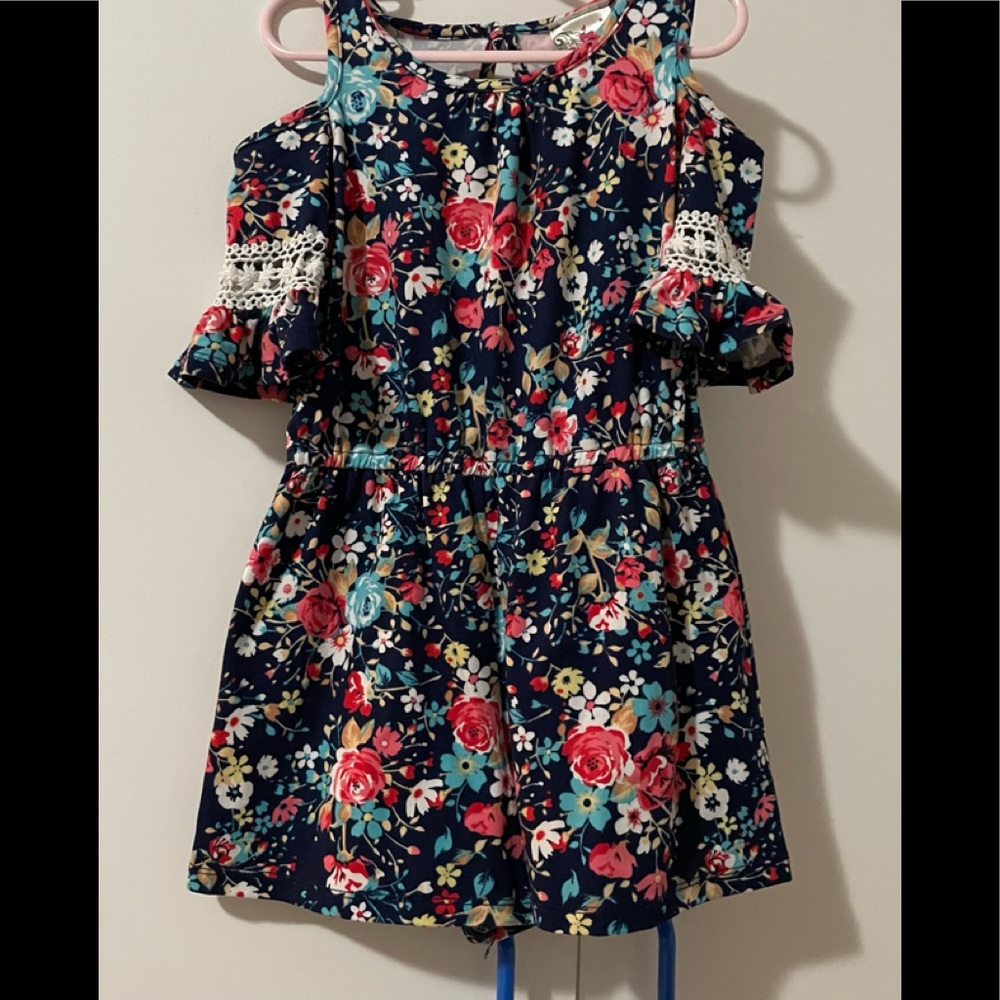 Kids fall off shoulder Dress